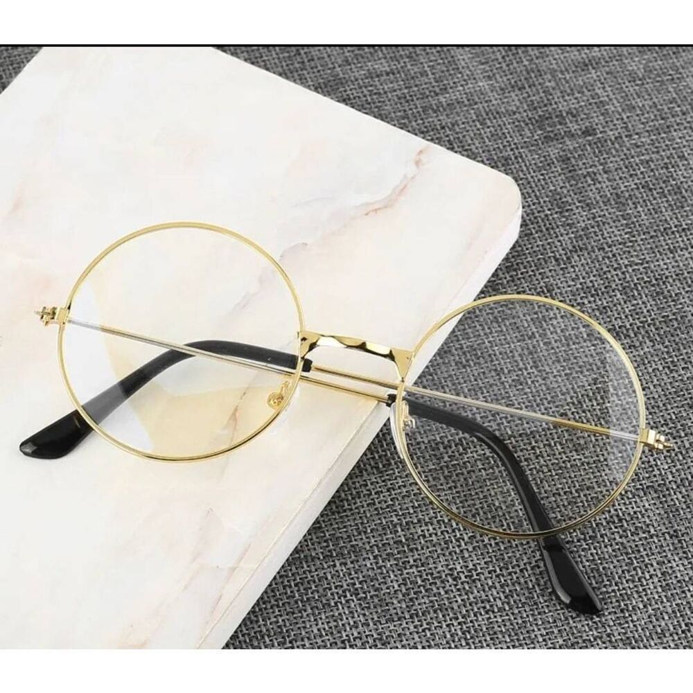NWOT Circular Blue Light Blocking Glasses